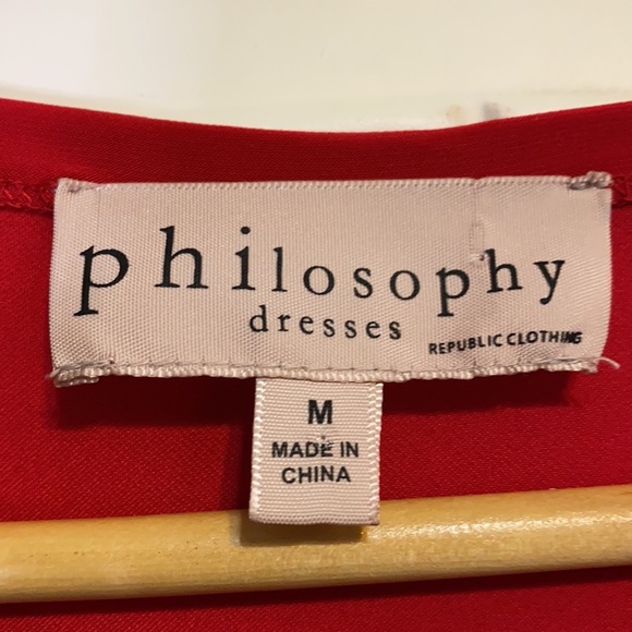 Philosophy Republic Dresses Red Formal Dress - Picture 4 of 6